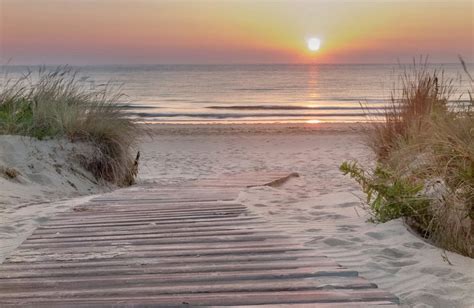 Papermoon Fototapete DÜnen Nordsee Strand Sonnenuntergang Meer Natur Design