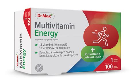 Drmax Multivitamin Energy Doprava Zdarma Nasezdraviesk