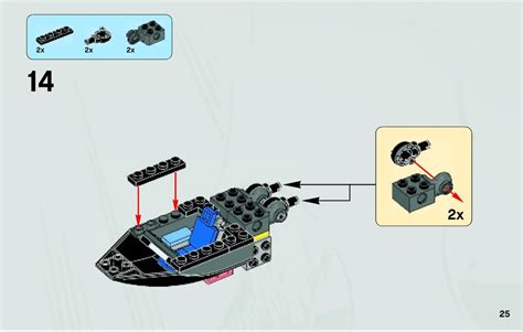 LEGO 6869 Quinjet Aerial Battle Instructions, Marvel Super Heroes - The ...