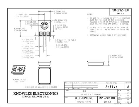 MQM-32325-000 by Knowles Datasheet | DigiKey