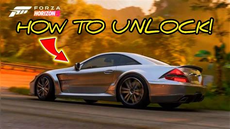 How To Unlock The 2009 Mercedes Benz SL 65 AMG Black Series In Forza