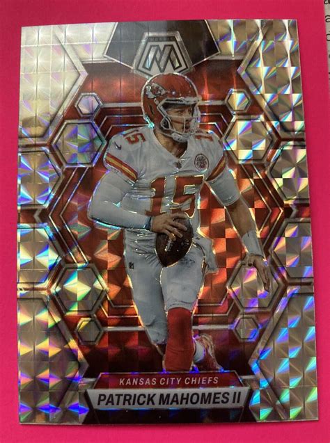 Panini Mosaic Silver Prizm Patrick Mahomes Ii For Sale