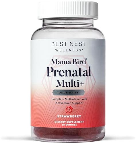 Best Nest Wellness Mama Bird Gummy Prenatal Vitamins