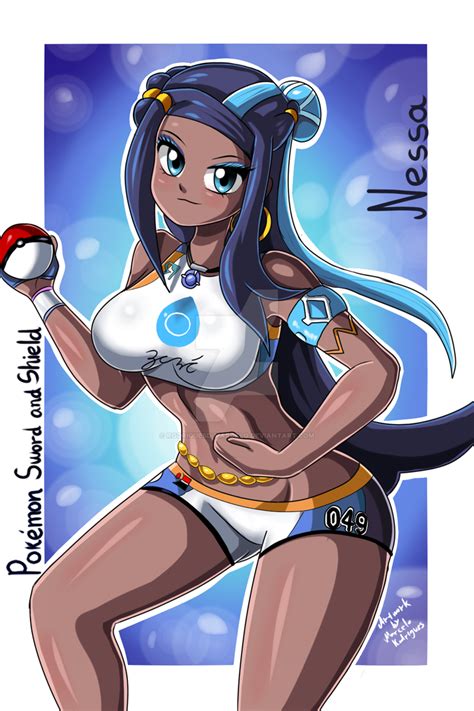 Nessa Pokemon Sword And Shield By Rodriguesd Marcelo On Deviantart