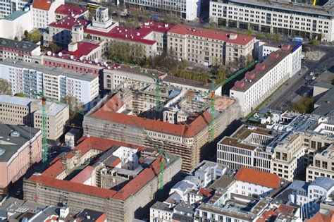 Berlin Aus Der Vogelperspektive Baustelle Zum Umbau Des