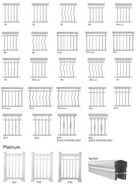 The Best Aluminum Deck Railing with Terrace Aluminum Railings