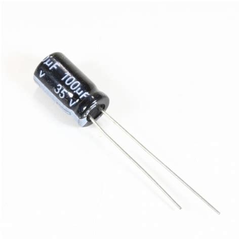 100uf 35v Capacitor Radial Electrolytic Capacitor 100uf Capacitor 35v 100uf Radial Polarized