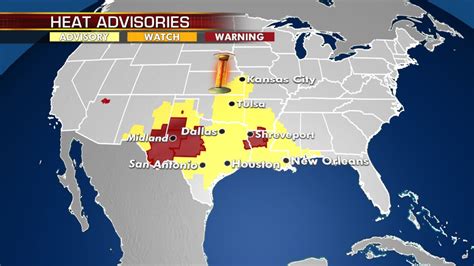 Heat Wave Scorches From Gulf Coast To Southern Plains Severe Storms