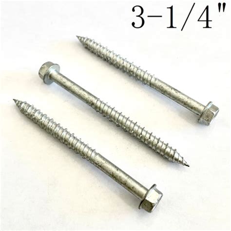 Hex Head Concrete Screws 50 Pack Windstorm Products