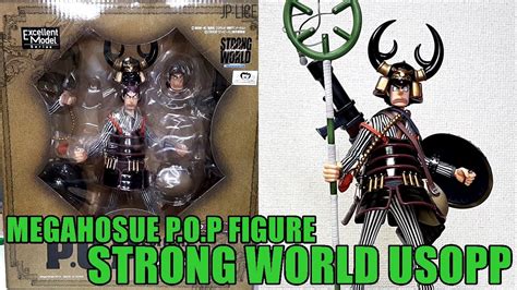 Usopp Pop Figure One Piece Strong World Megahouse Unboxing Youtube