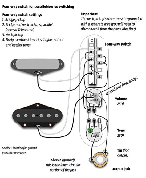 Vintage Telecaster Wiring Diagram