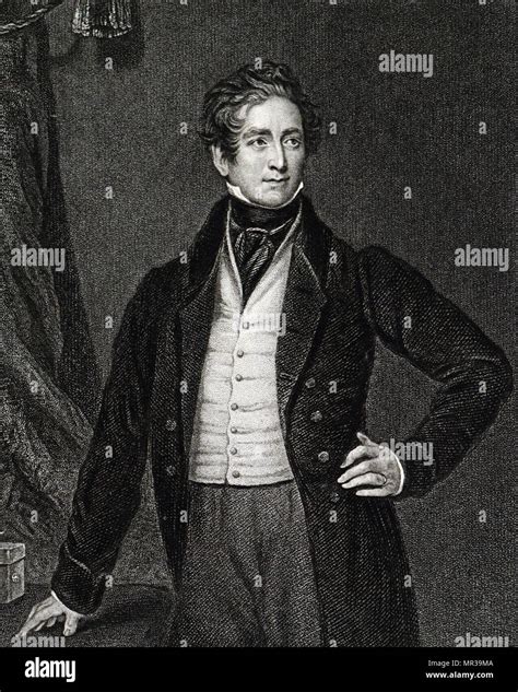 Portrait Of Sir Robert Peel 1788 1850 A British Statesman Former