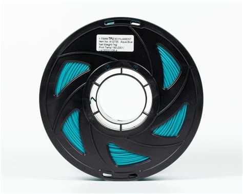 Купити 【TPU Filament (пластик) для 3D принтера Бірюзовий 1кг, 1.75мм ...