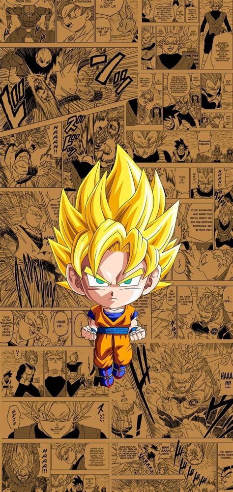 Cute Goku Sfondi Iphone Sfondi Carini Cartoni Animati