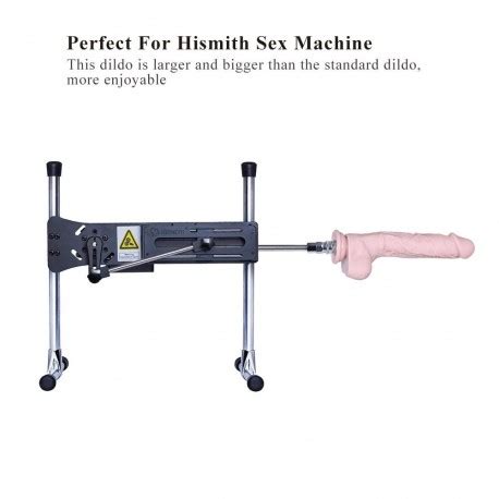 Silicone Dildo For Hismith Sex Machine With KlicLok Connector