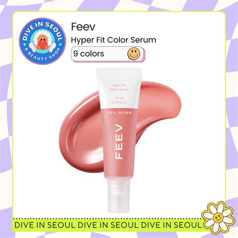 FEEV Hyper Fit Color Serum Mini 9 Colors 10ml Shopee Philippines