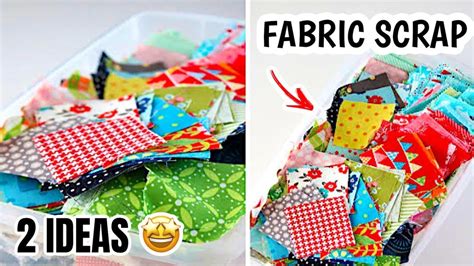 Sewing Projects For Scrap Fabric Youtube