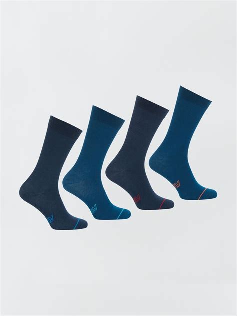 Pack De Calcetines De Largo Medio Athena Azul Kiabi