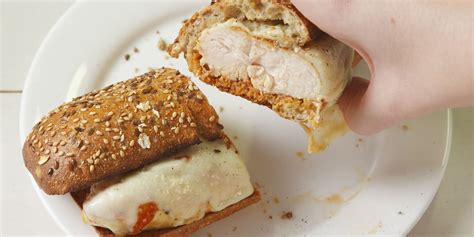 Joy Bauer Grilled Chicken Parm Hero Recipe - Delish.com