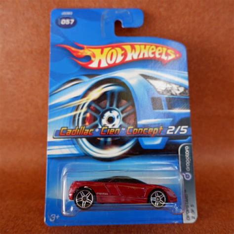 Hot Wheels Cadillac Cien Concept Red Shopee Malaysia