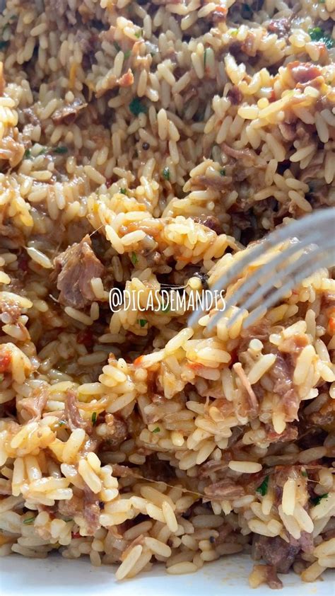 Amanda Pr Culo Receitas On Instagram Arroz De Costela J Salva