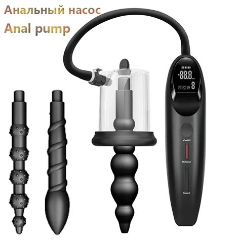 New Smart Rosebud Pump Vacuum Sucking Massage Prostate Stimulator Anal