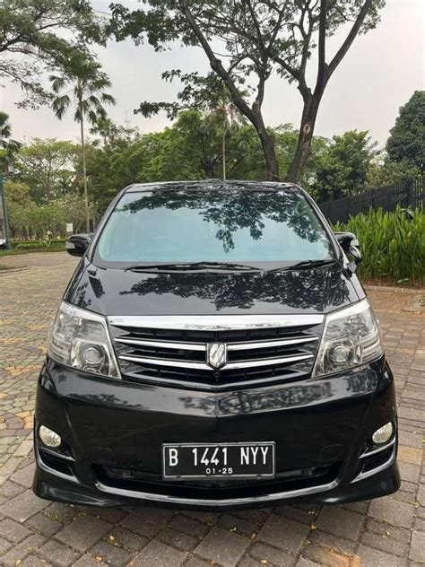 Antik Toyota Alphard G ASG AT 2007 Hitam Mobil Bekas 908843809