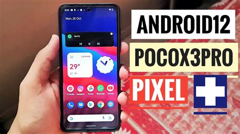 Poco X3 Pro Pixel Experience Android 12 Custom Rom Incredible