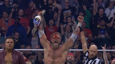 Adam Copeland Beats Christian Cage Wins Tnt Title On 320 Aew Dynamite