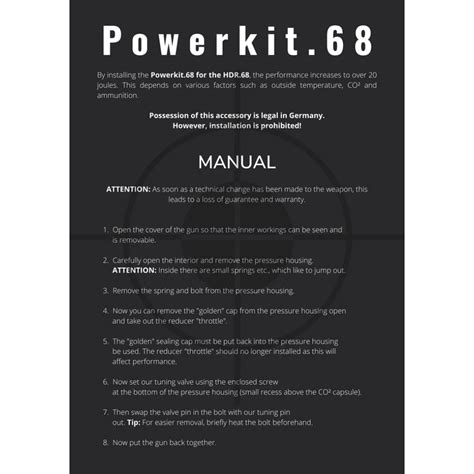 HDR 68 Powerkit 68 V2 30J SafetySweden