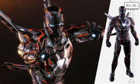 Iron Man Neon Tech Sixth Scale Collectible Figure By Hot Toys Iron Man Iron Man Armor