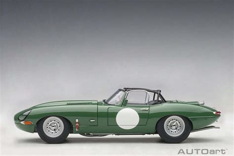 Jaguar Lightweight E Type Opalescent Dark Green Autoart