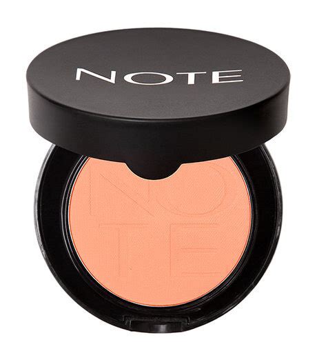 NOTE Румяна для лица компактные с эффектом сияния, 5,5 г, 04 Soft Peach ...