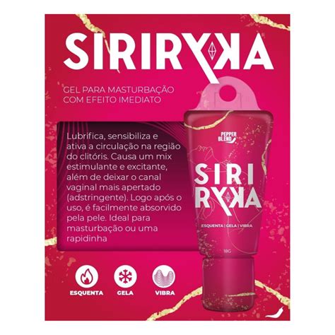 Siriryka Excitante Feminino Gel Comestível Lingerie BR