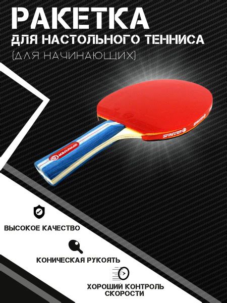 Ракетка для настольного тенниса - купить с доставкой по выгодным ценам ...