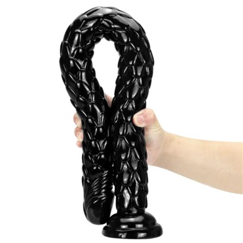 Huge Dildo Extra Long Anal Plug Big Python Anal Dilator PVC SM Sex Toy For Women EBay