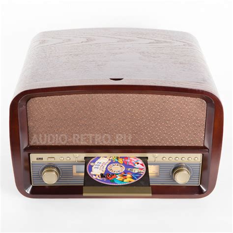 Ретро радиола Camry CR1112 (винил+радио+CD+USB+MP3+запись на флешку ...