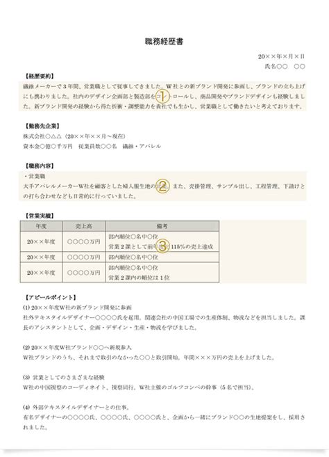 【完全版】職務経歴書の書き方マニュアル