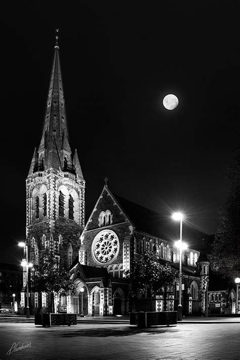 Christchurch Cathedral By Anthony Turnham Christchurch Cathedral