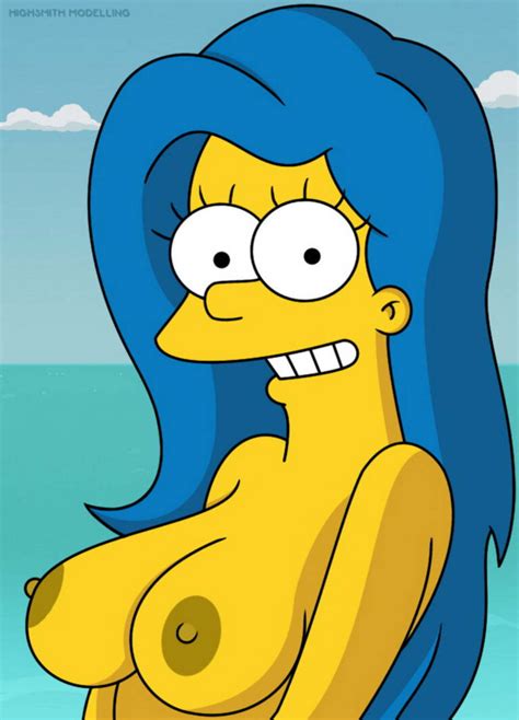 Marge Simpson Tits Nipples Topless Popular