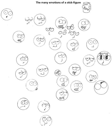 the emotions of a stick figure by xGIOx on DeviantArt