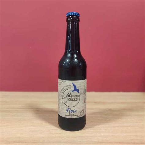 Bière Bio Brune Noix cl Sterne et Mousse P tits Poids Carottes
