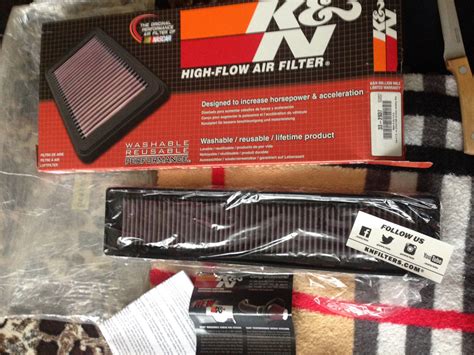 K&N High-Flow Air Filter в штатное место — Citroen C4 (1G), 1,6 л, 2005 ...