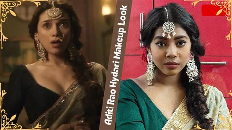 Aditi Rao Hydari As Bibbojaan Inspired Makeup Look From Heeramandi