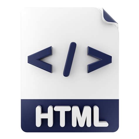 html icon png code
