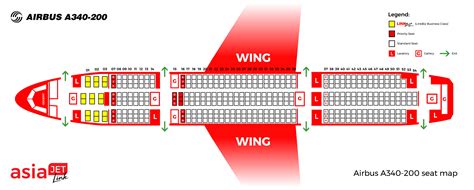 Airbus A340 200 Seating Chart: A Visual Reference of Charts | Chart Master