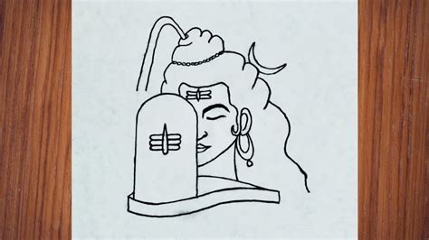 How To Draw Lord Shiva Mahashivratri Drawing Easy Mahadev Drawing