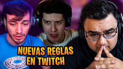 ELDED BARCA Y SOYPAN HABLAN DE LAS NUEVAS REGLAS DE TWITCH YouTube