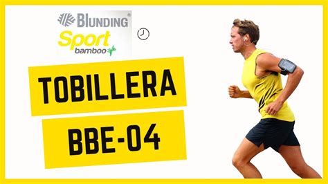 Tobillera Blunding Sport Bamboo Youtube