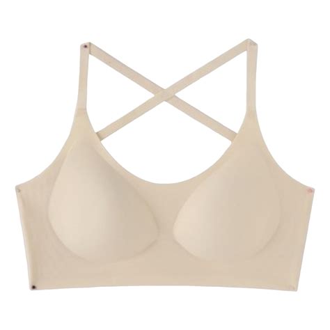 Honeylove Bra Clearance Womens 2024 Gathering Without Traces Thin